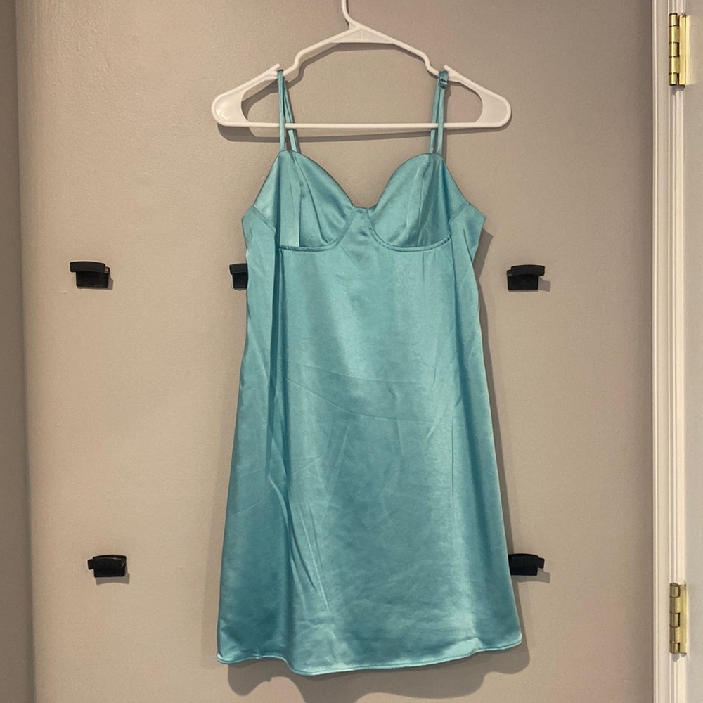 Very fun satin loose dress from Target.